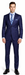 ENZO 150’s Super Wool 2-Button Suits in 6 Solid Fabrics Colors
