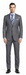 ENZO 150’s Super Wool 2-Button Suits in 6 Solid Fabrics Colors