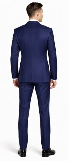 ENZO 150’s Super Wool 2-Button Suits in 6 Solid Fabrics Colors - Image 4