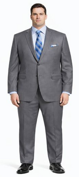 ENZO 150’s Super Wool 2-Button Suits in 6 Solid Fabrics Colors - Image 9