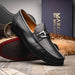 Marco Di Milano Enzo Black Leather Oxfords