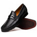 Marco Di Milano Enzo Black Lizard Bit Loafers