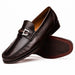Marco Di Milano Enzo Brown Lizard Bit Loafers