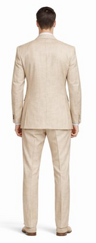 Enzo White, Khaki or Blue Linen Suits/ Free Shipping - Image 6