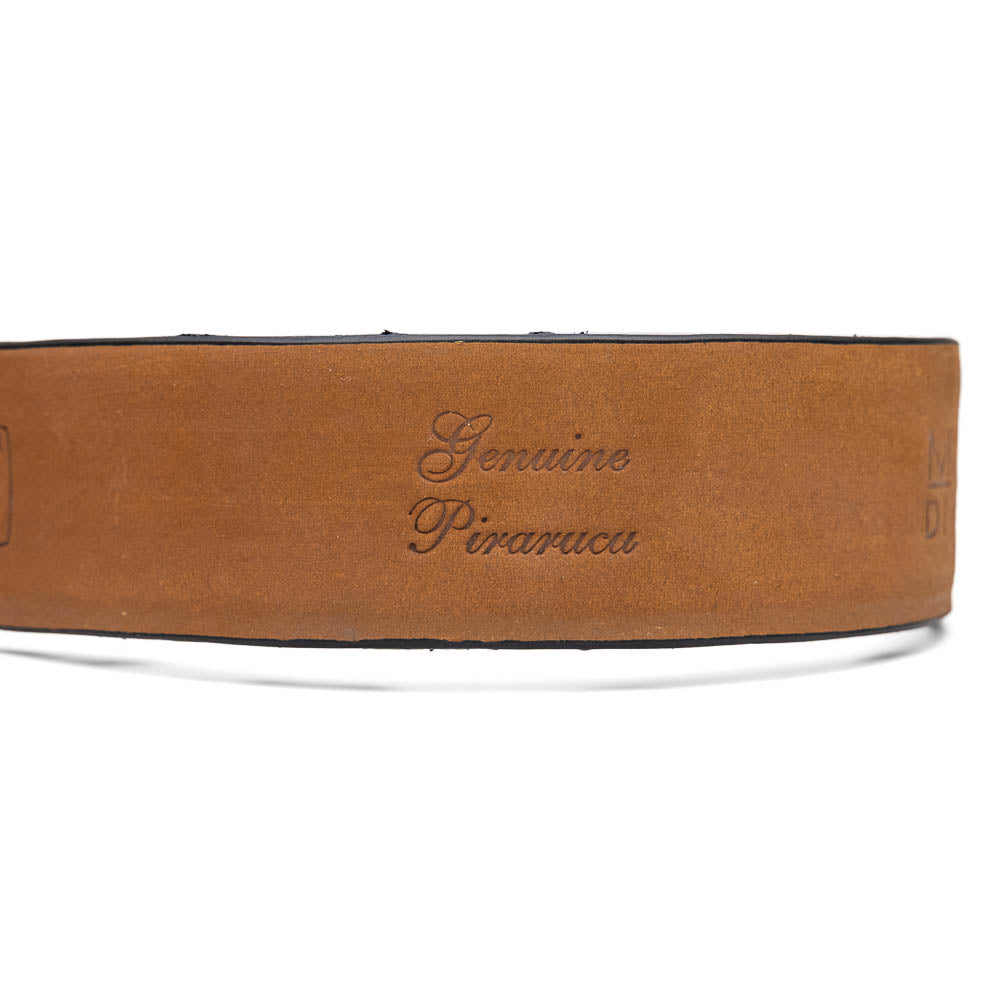 Marco Di Milano Olivieri Belt - Caribbean Blue Leather Shoe