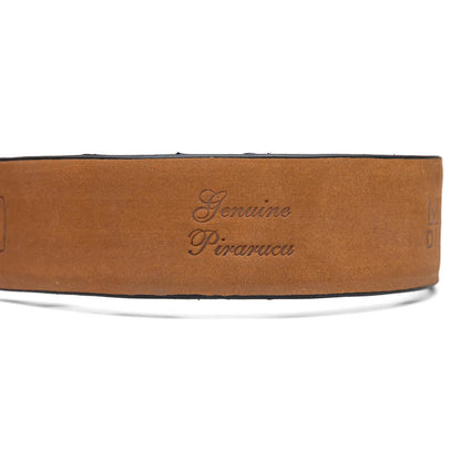 Marco Di Milano Olivieri Belt - Caribbean Blue Leather Shoe