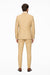 Men's Slim Fitted Euro Tapered Camel ~ Khaki ~ Bronze ~ Camel  ~ Canary Color 2 Buttons Vested