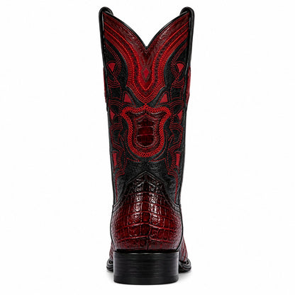 Botas de Cocodrilo Caiman Cola Horma Europea LAB
