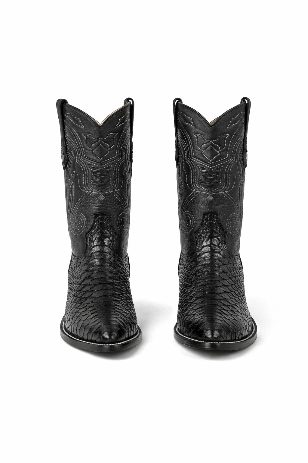 Men's Wild West Python Skin J Toe Boots 29957 - Image 15