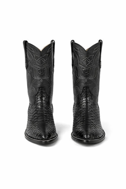 Men's Wild West Python Skin J Toe Boots 29957 - Image 15