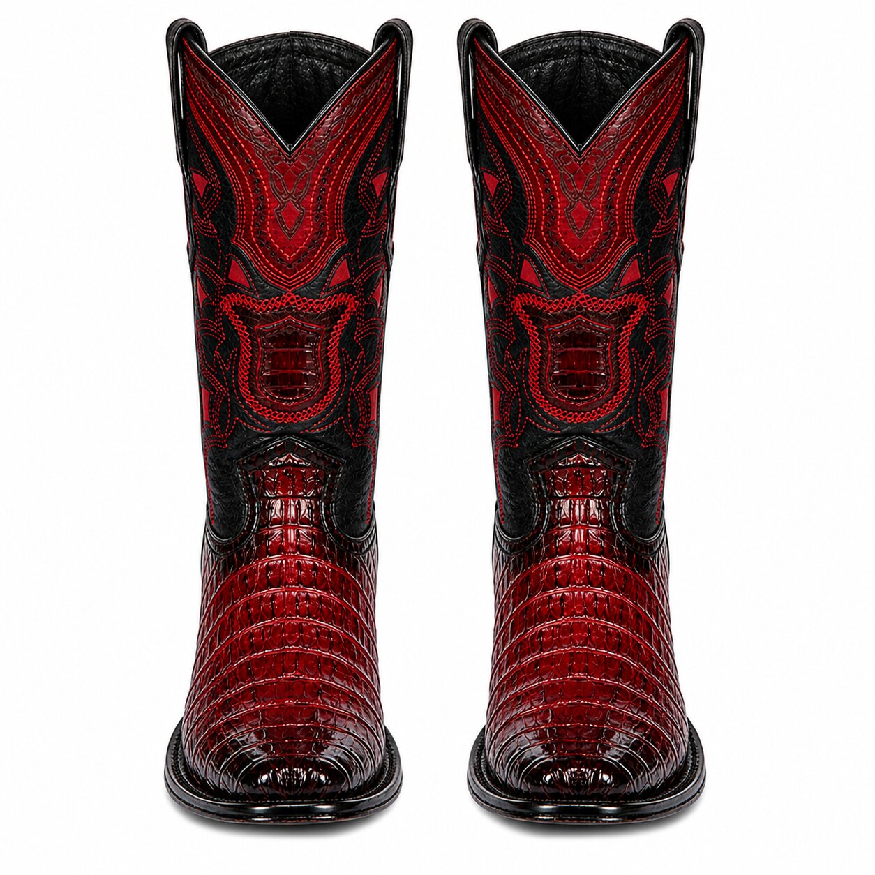 Botas de Cocodrilo Caiman Cola Horma Europea LAB