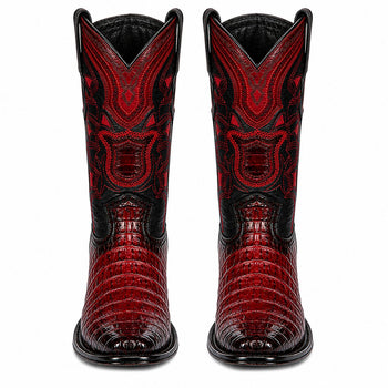 Botas de Cocodrilo Caiman Cola Horma Europea LAB