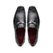 Marco Di Milano Fabro Black Caiman Bit Loafers