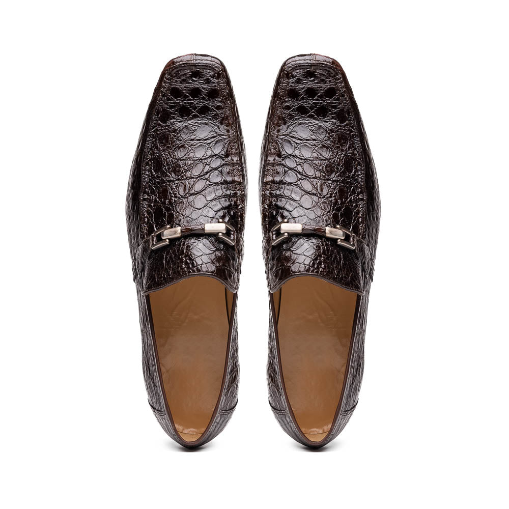 Marco Di Milano Fabro-Tin Brown Leather Dress Shoe