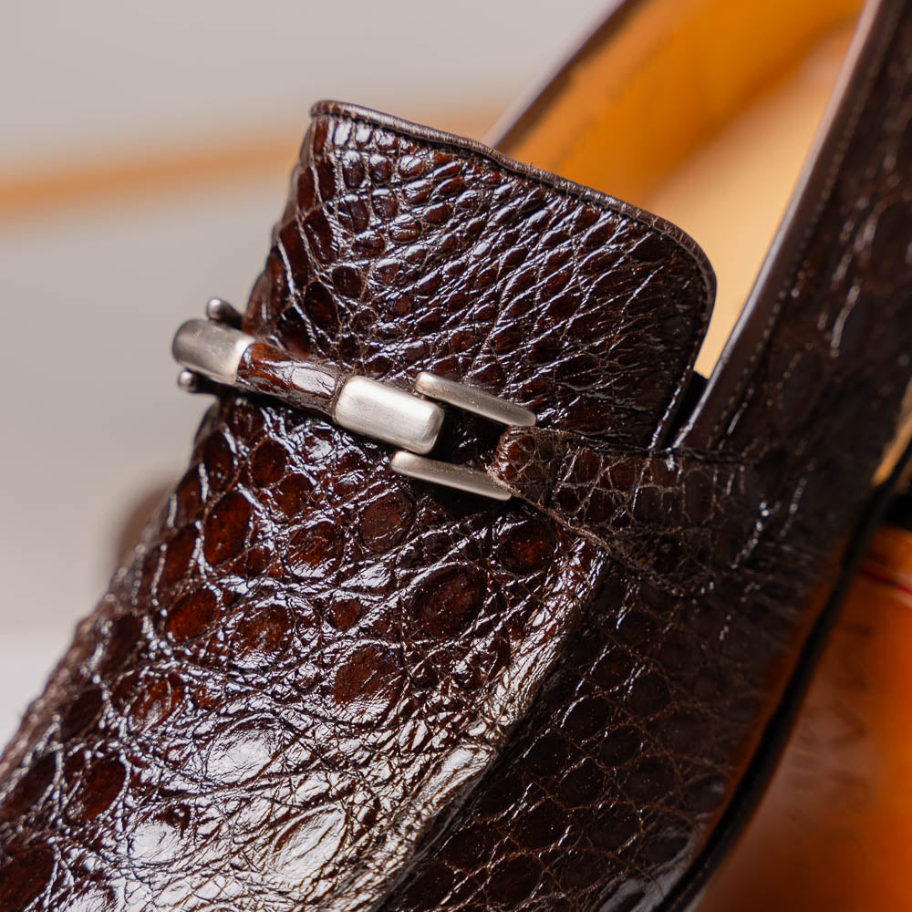 Marco Di Milano Fabro-Tin Brown Leather Dress Shoe