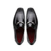 Marco Di Milano Fabro Black Lizard Bit Loafers
