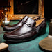 Marco Di Milano Fabro-Liz Brown Leather Dress Shoe