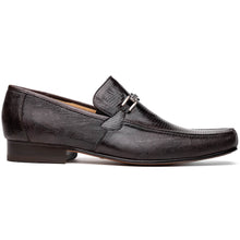 Marco Di Milano Fabro Brown Lizard Bit Loafers