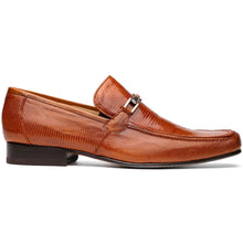 Marco Di Milano Fabro Cognac Lizard Bit Loafers