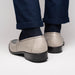 Marco Di Milano Fangio Gray Leather Loafers