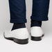Marco Di Milano Fangio White Leather Luxury Shoe