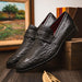 Marco Di Milano Fangio Black Leather Luxury Shoe