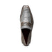 Marco Di Milano Fangio Serpentine Grey Ostrich Penny Loafer