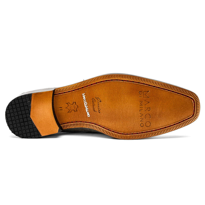 Marco Di Milano Fangio Ostrich Penny Loafers