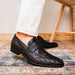 Marco Di Milano Fangio Black Leather Luxury Shoe