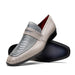 Marco Di Milano Fangio Gray Leather Loafers