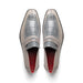 Marco Di Milano Fangio Gray Ostrich Penny Loafer