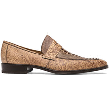 Marco Di Milano Fangio Rust Orix Ostrich Penny Loafer