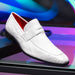 Marco Di Milano Fangio White Leather Luxury Shoe