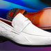 Marco Di Milano Fangio White Leather Luxury Shoe