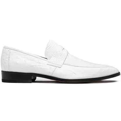 Marco_Di_Milano Fangio White Leather Luxury Shoe