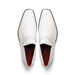 Marco Di Milano Fangio White Ostrich Penny Loafer