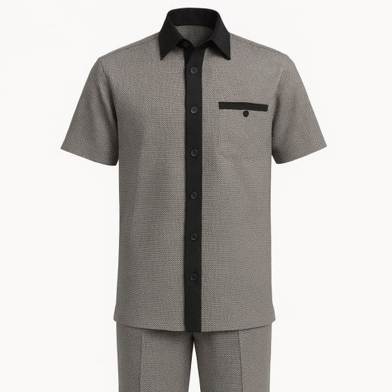 Mens Big and Tall Walking Suit - White