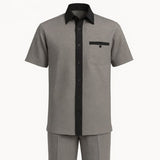 Mens Big and Tall Walking Suit - White