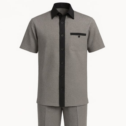 Mens Big and Tall Walking Suit - White