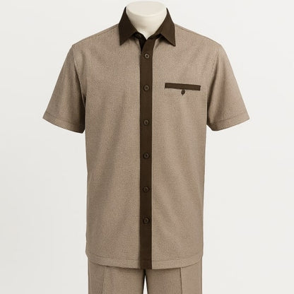 Mens Big and Tall Walking Suit - White - Image 2