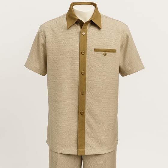 Mens Big and Tall Walking Suit - White - Image 3