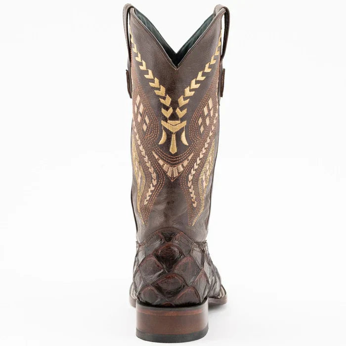 Men's Genuine Exotic Animal Skin Ferrini Hornback Crocodile Card Holder by Ferrini USA - Image 3