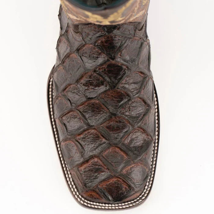 Men's Genuine Exotic Animal Skin Ferrini Hornback Crocodile Card Holder by Ferrini USA - Image 2
