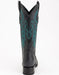 Ferrini Men's Blaze Leather Square Toe Boots Handcrafted - Black