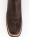 Ferrini Men's Blaze Leather Square Toe Boots Handcrafted Chocolate