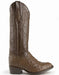 Men's Genuine Exotic Animal Skin Ferrini Hornback Crocodile Card Holder by Ferrini USA
