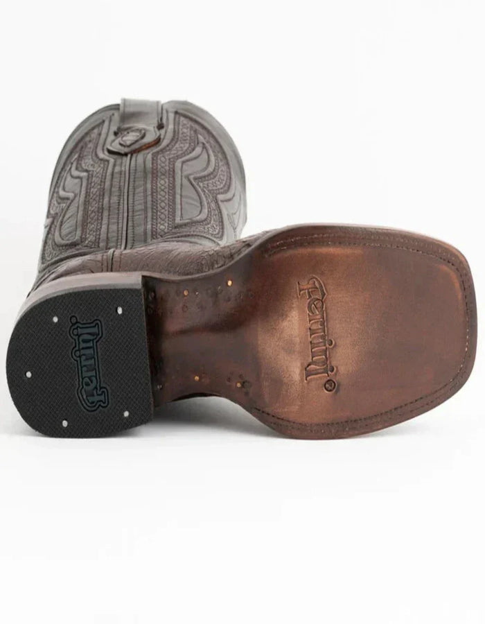 Men's Genuine Exotic Animal Skin Ferrini Hornback Crocodile Card Holder by Ferrini USA - Image 6