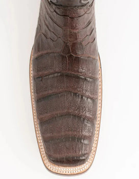 Men's Genuine Exotic Animal Skin Ferrini Hornback Crocodile Card Holder by Ferrini USA - Image 2