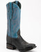 Ferrini Men's Gunner Leather Boots Handcrafted - Black