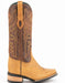Ferrini Men's Kingston Rubber Sole Square Toe Boots Handcrafted - Tan